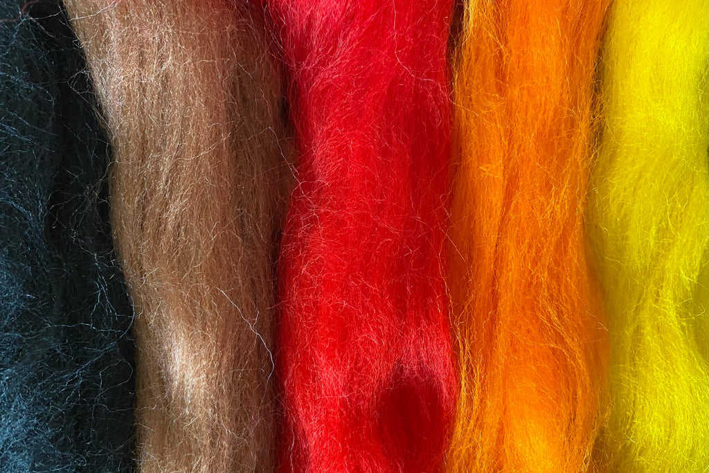 Corriedale Fleece Autumn Selection