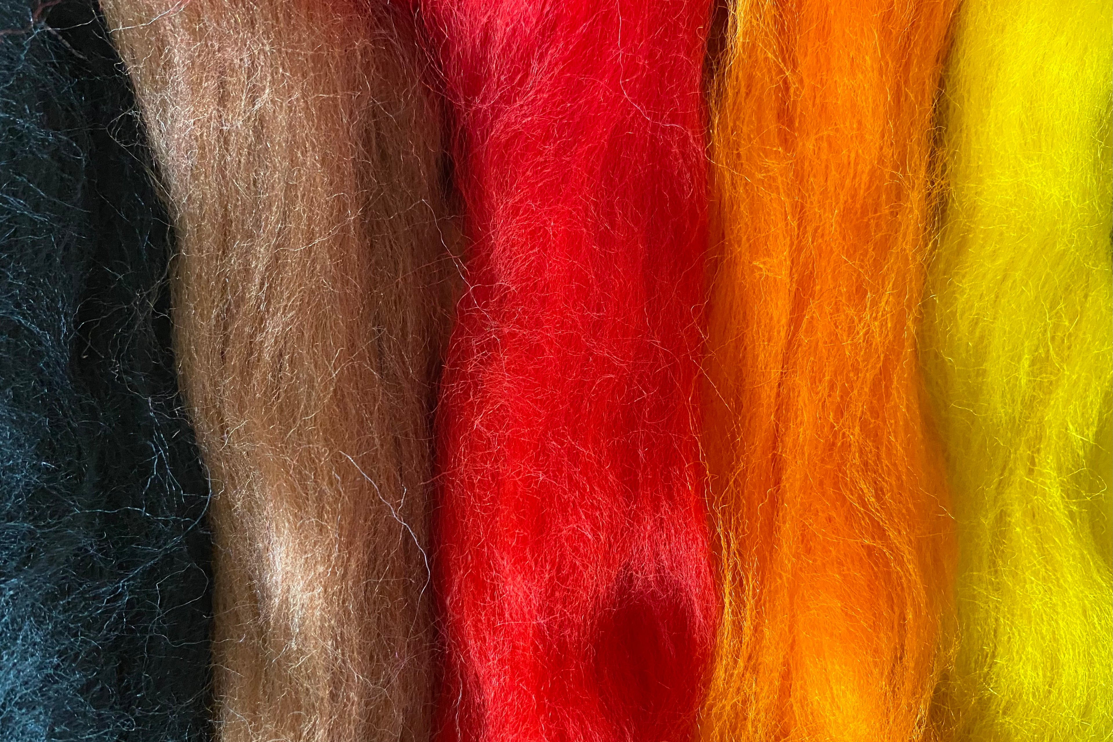 Corriedale Fleece Autumn Selection