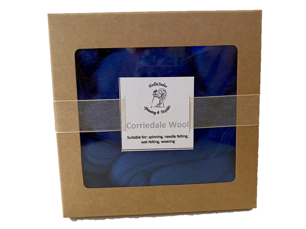 Corriedale Fleece Blue