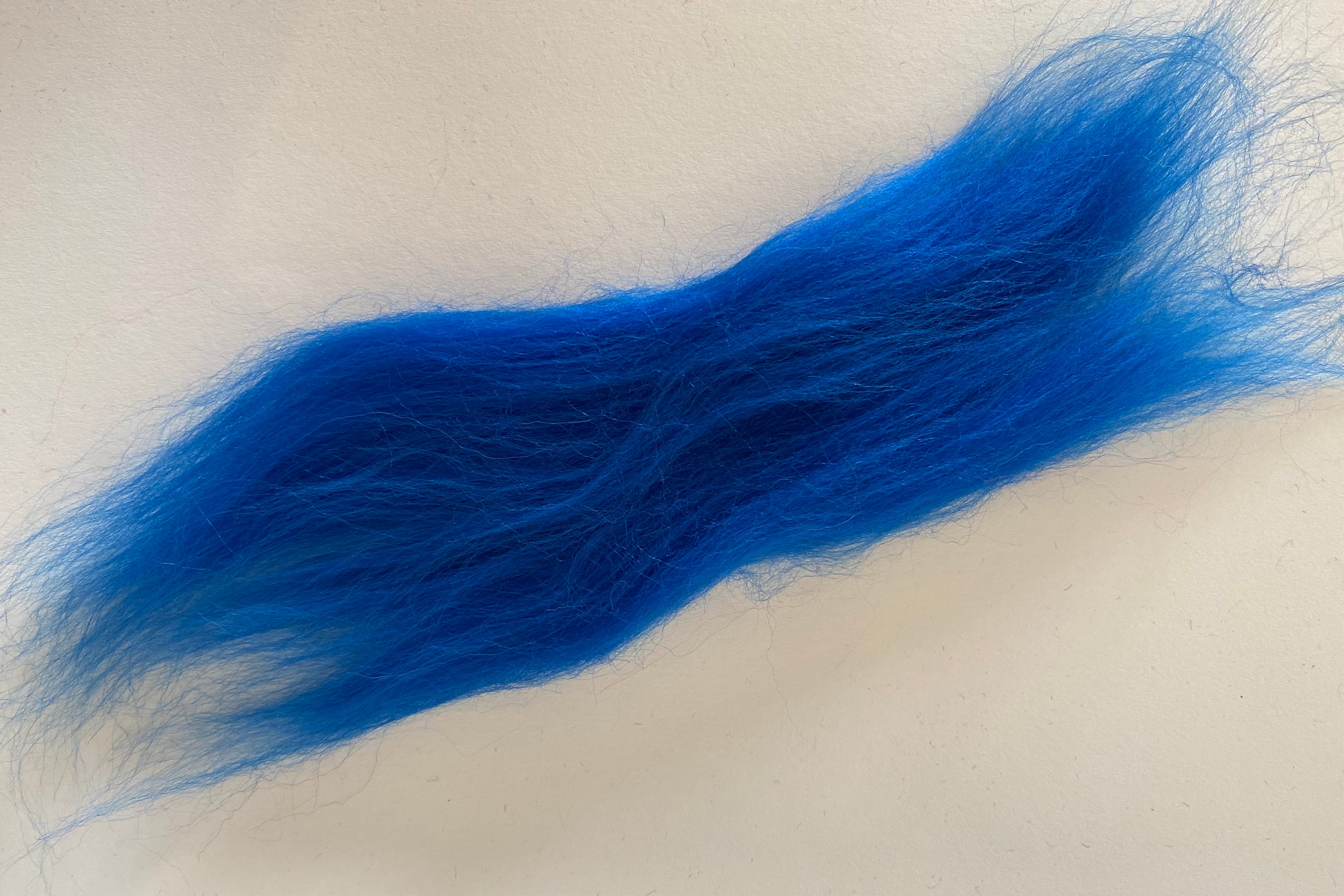 Corriedale Fleece Blue