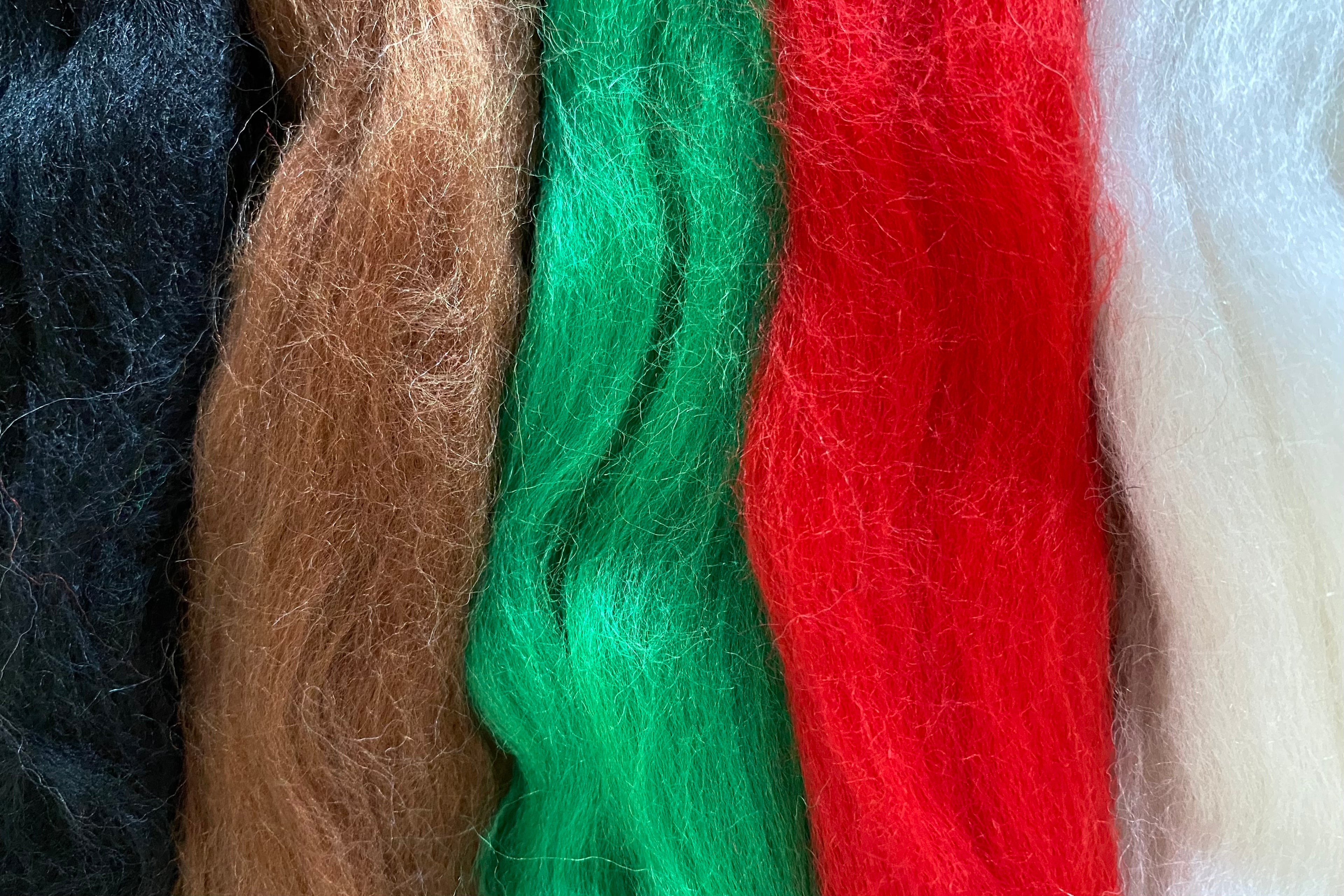 Corriedale Fleece Christmas Selection