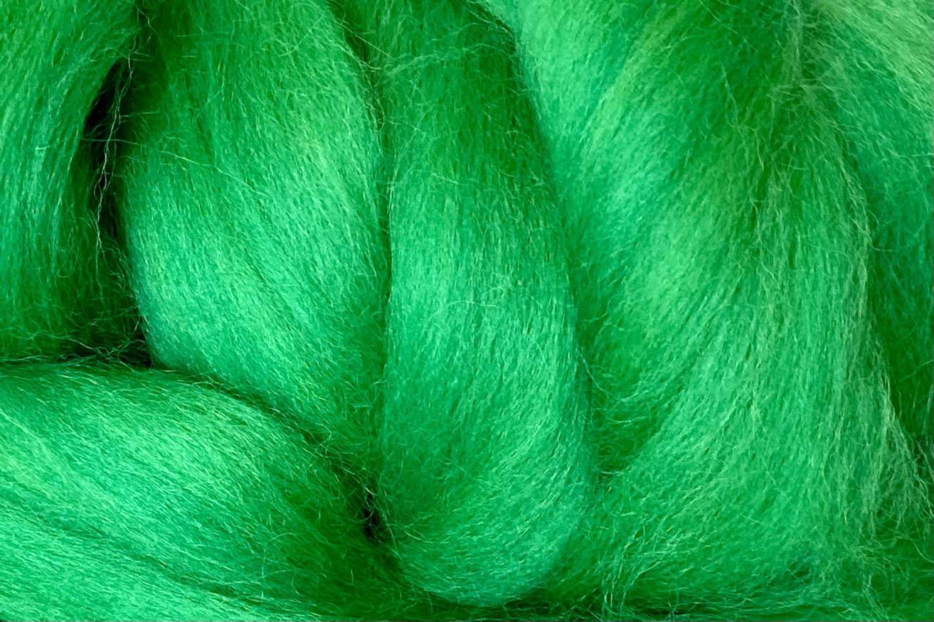 Corriedale Fleece Green