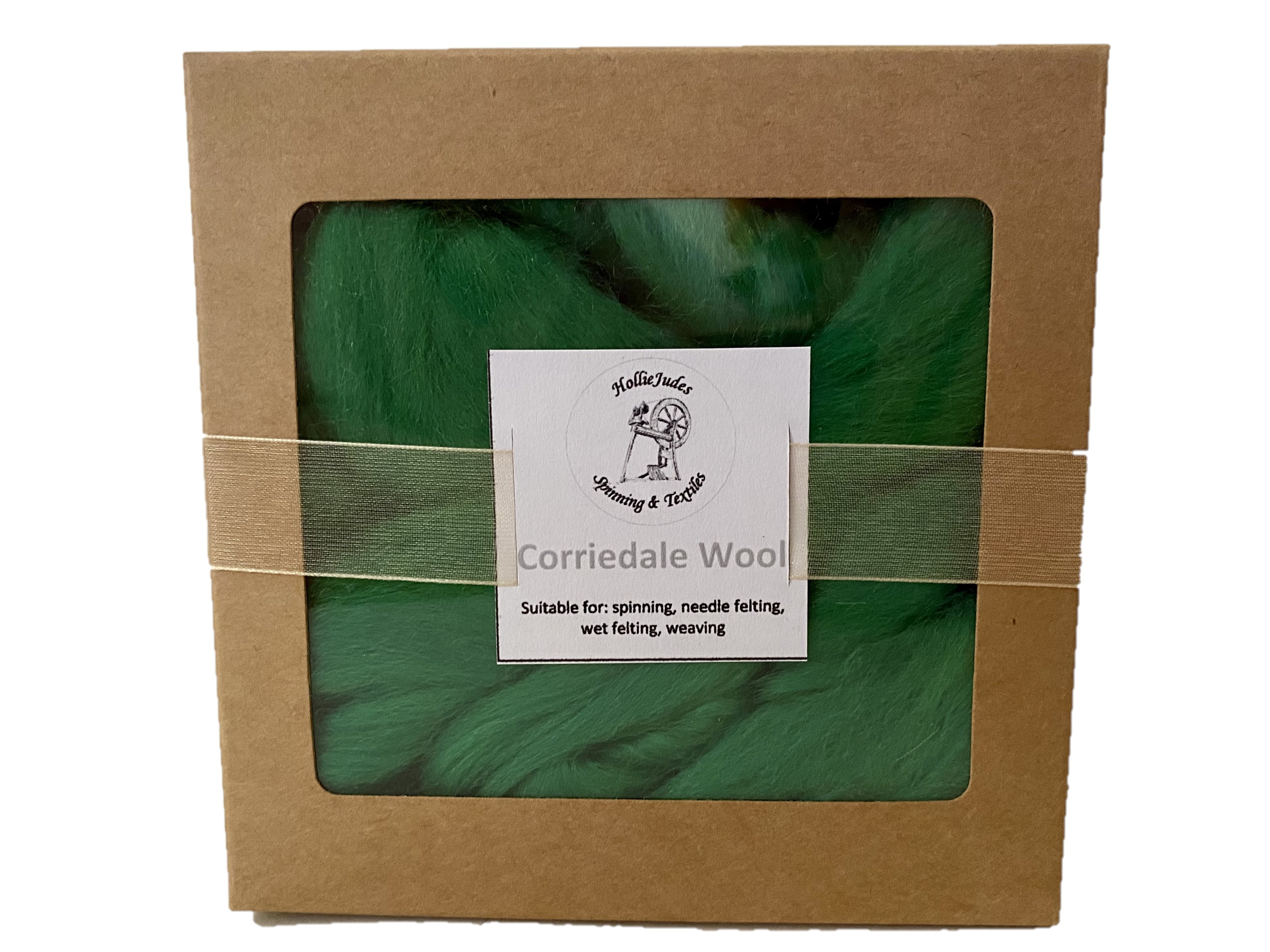 Corriedale Fleece Green
