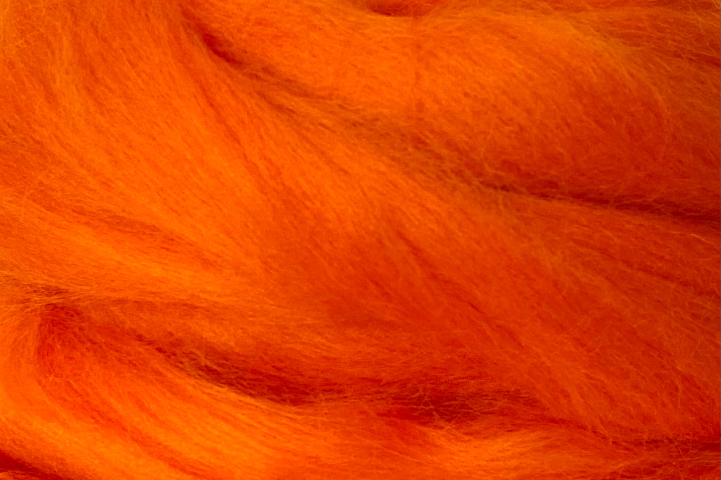 Corriedale Fleece Orange