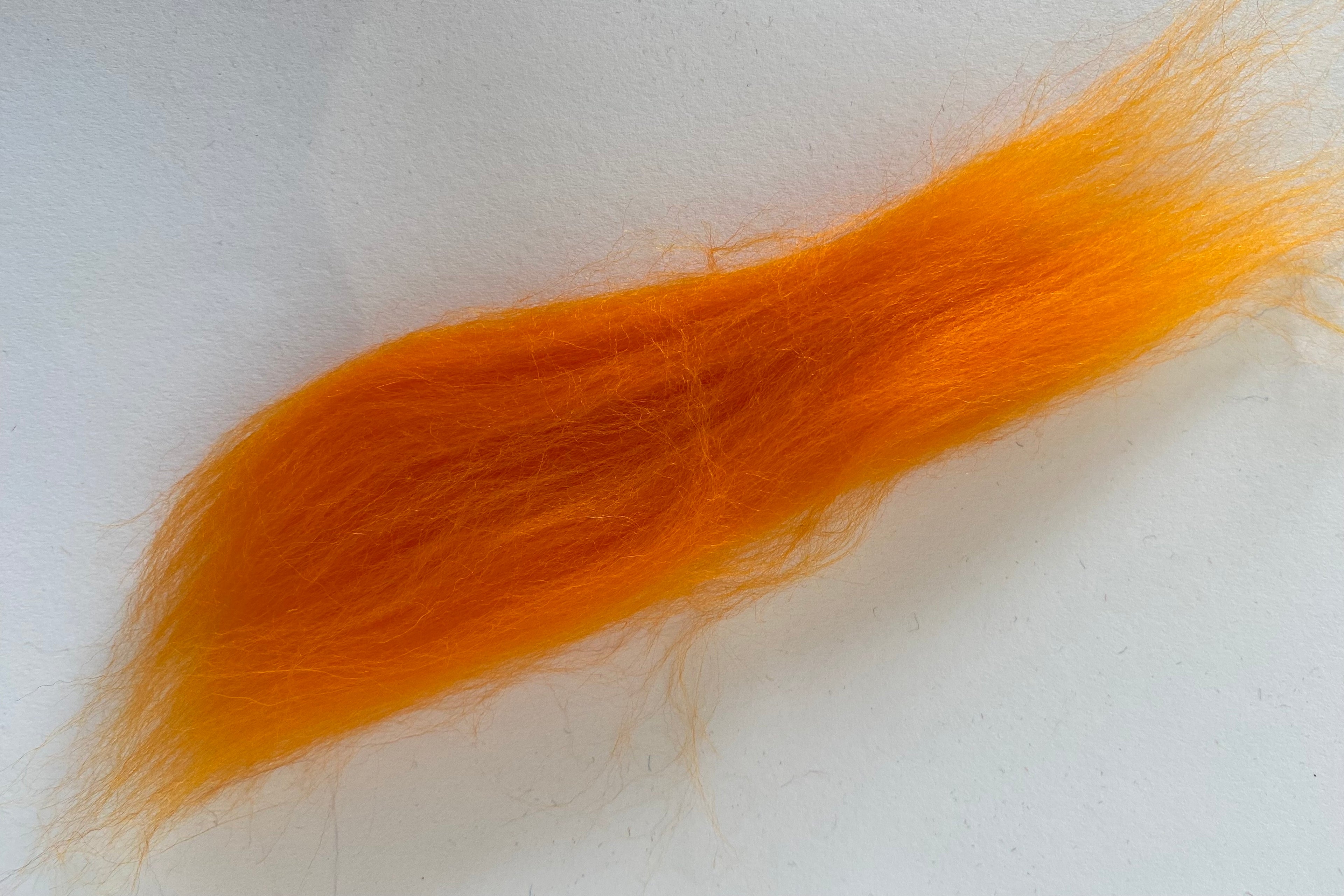 Corriedale Fleece Orange