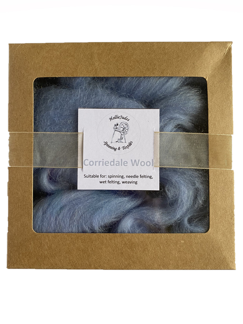 Corriedale Fleece Pastel Blue