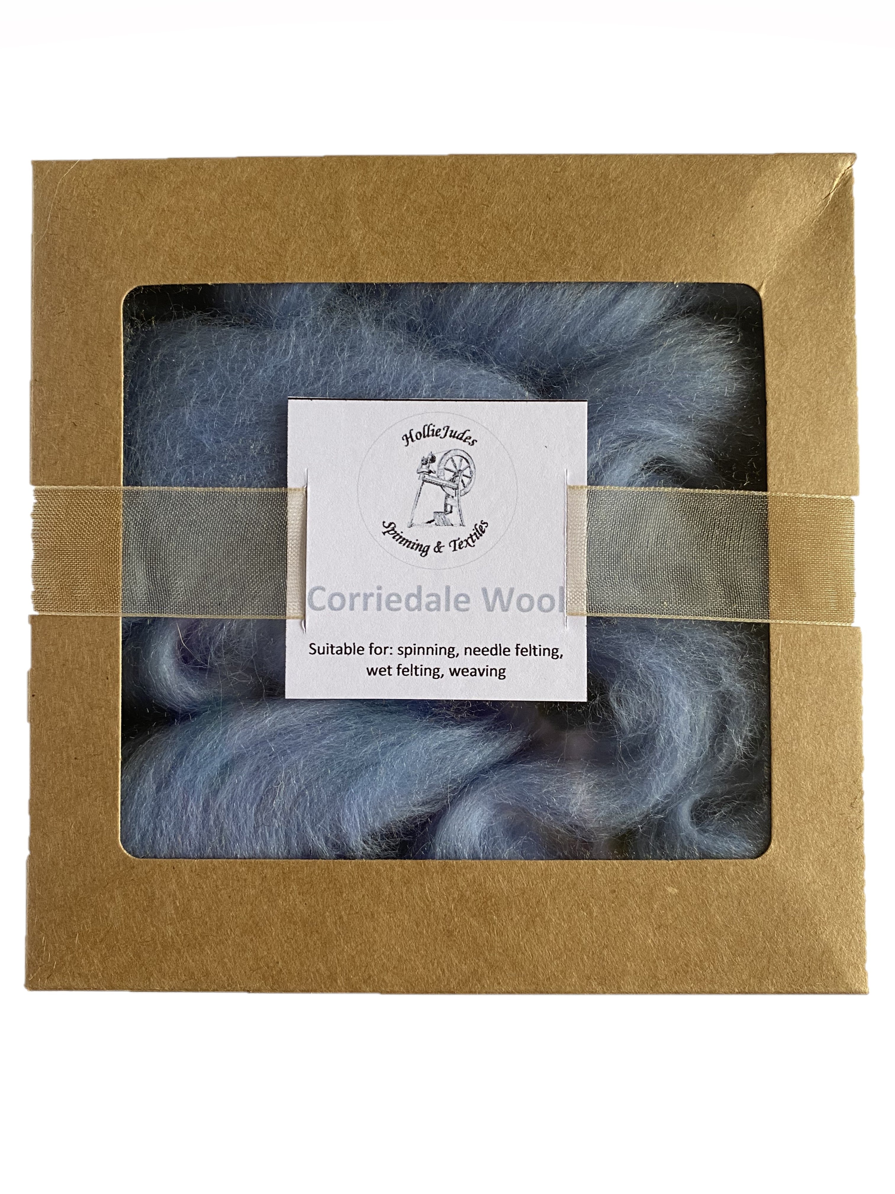 Corriedale Fleece Pastel Blue