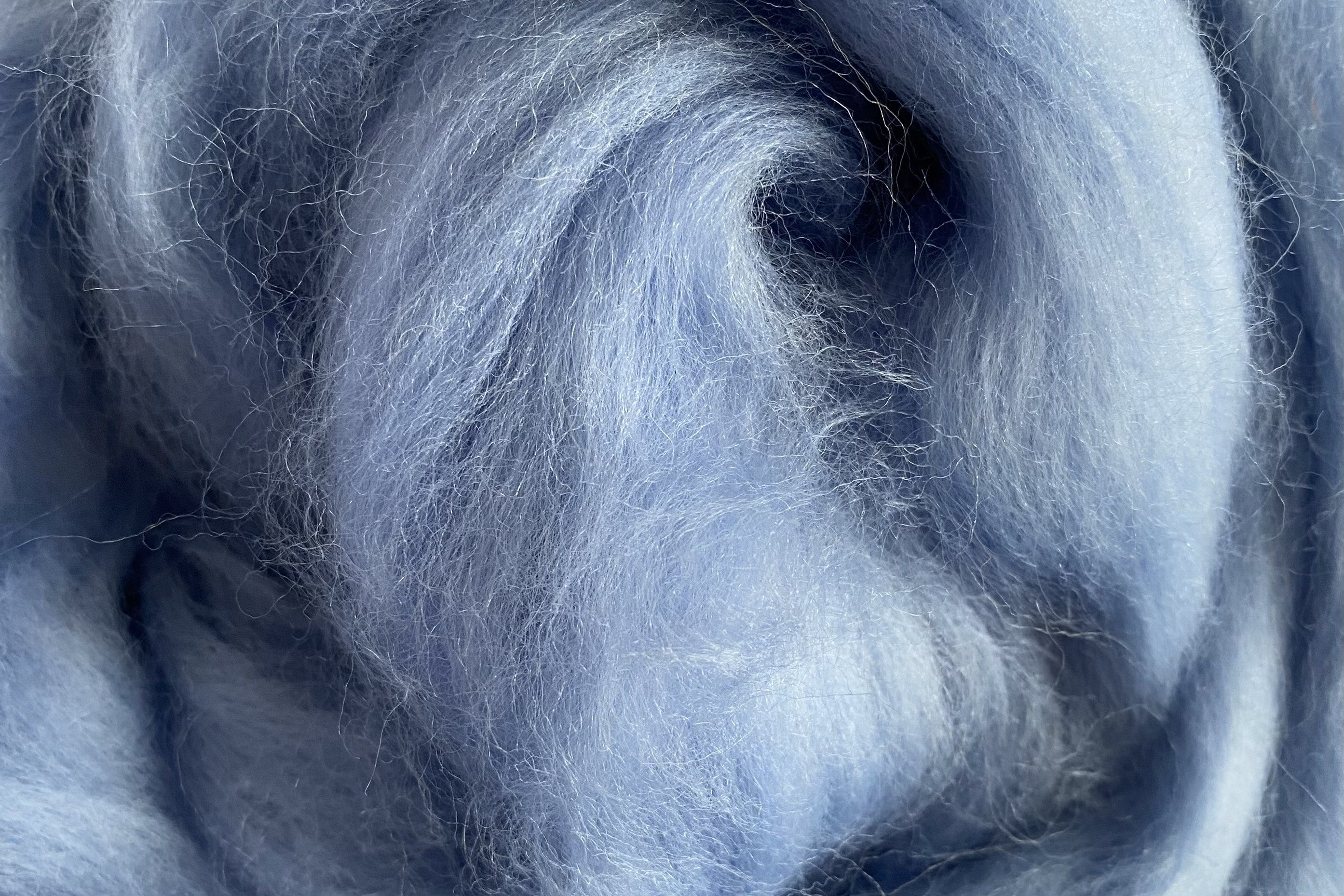 Corriedale Fleece Pastel Blue