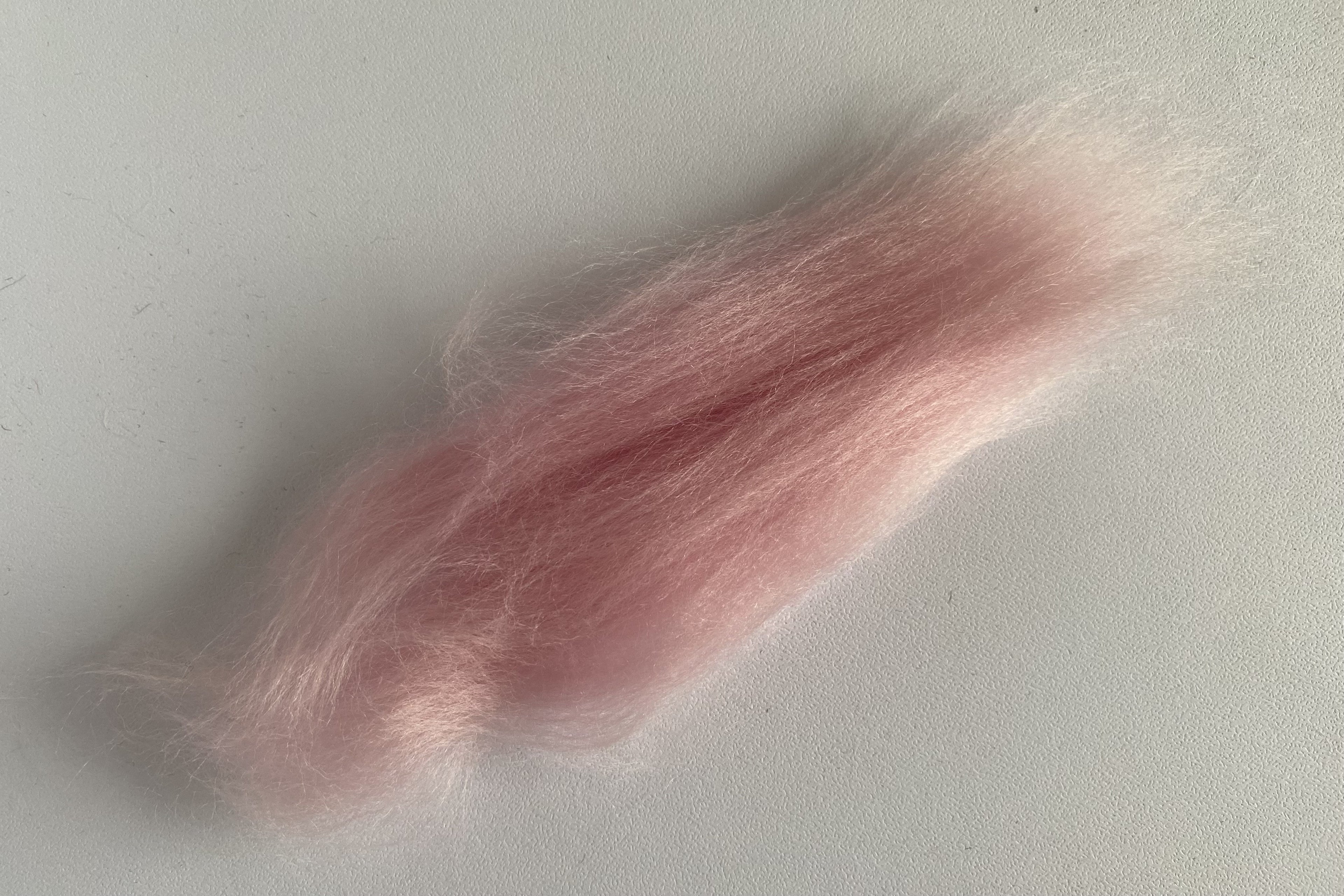 Corriedale Fleece Pastel Pink