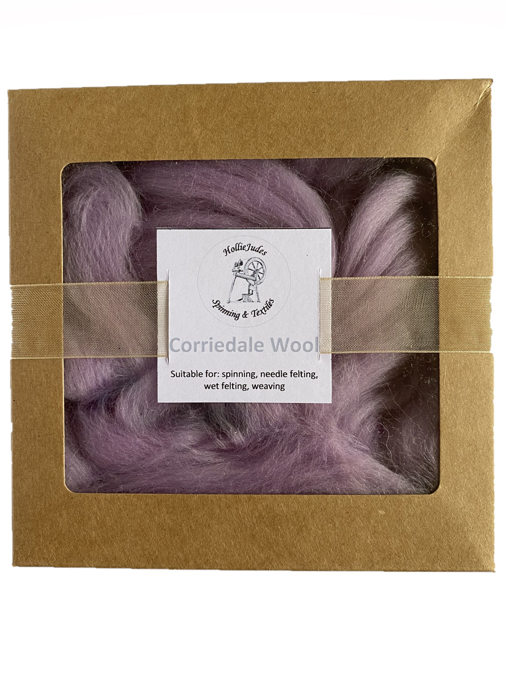Corriedale Fleece Pastel Purple