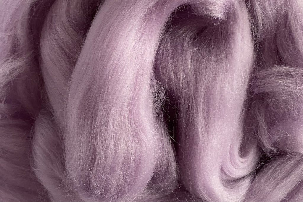 Corriedale Fleece Pastel Purple