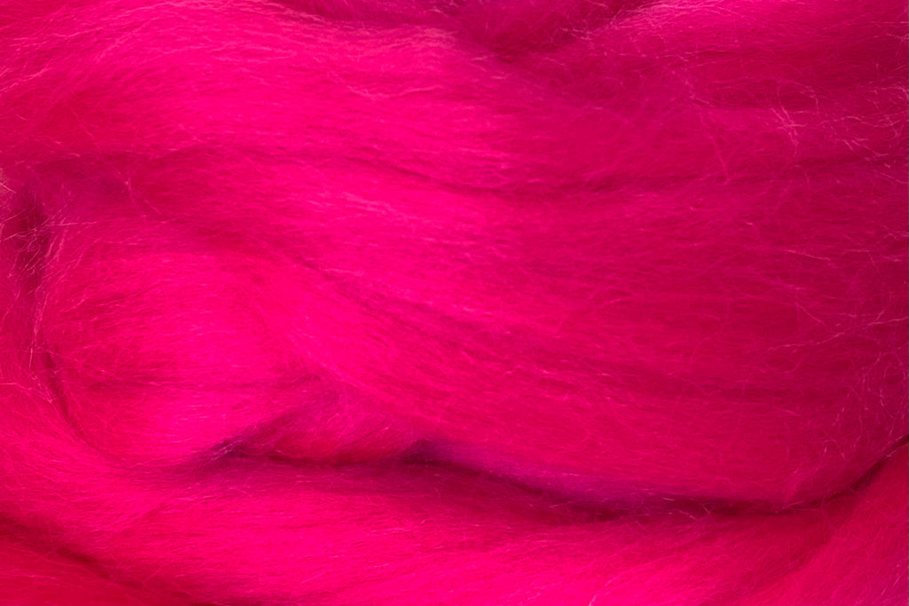 Corriedale Fleece Pink