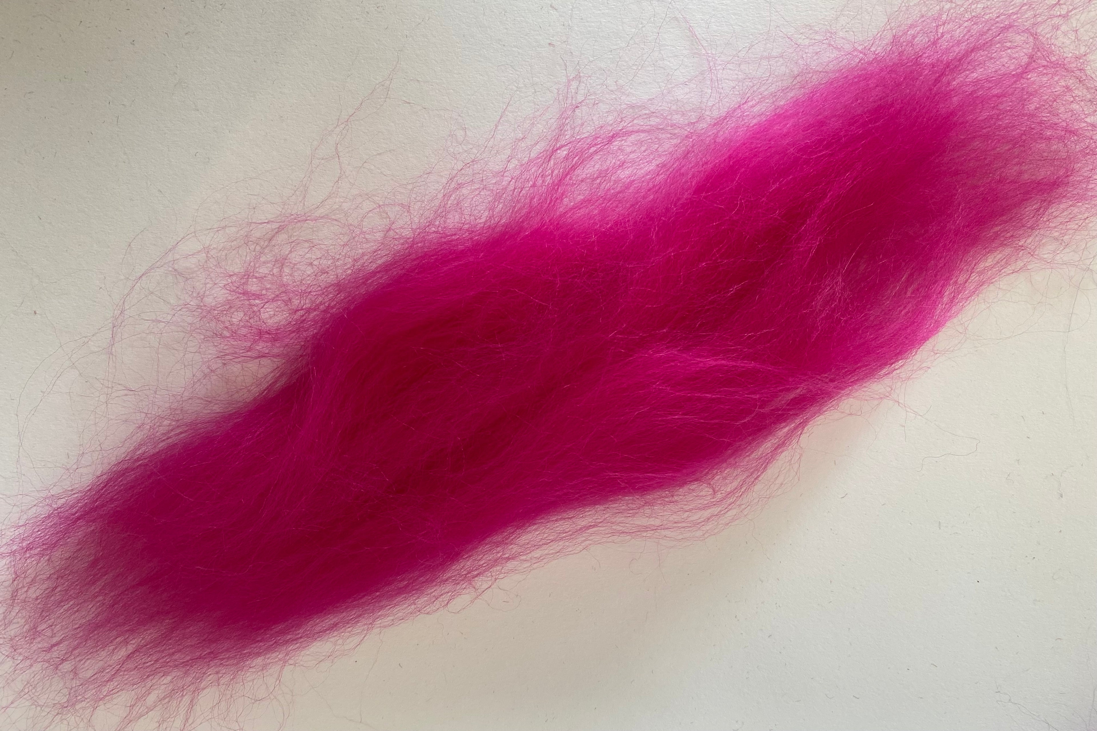 Corriedale Fleece Pink