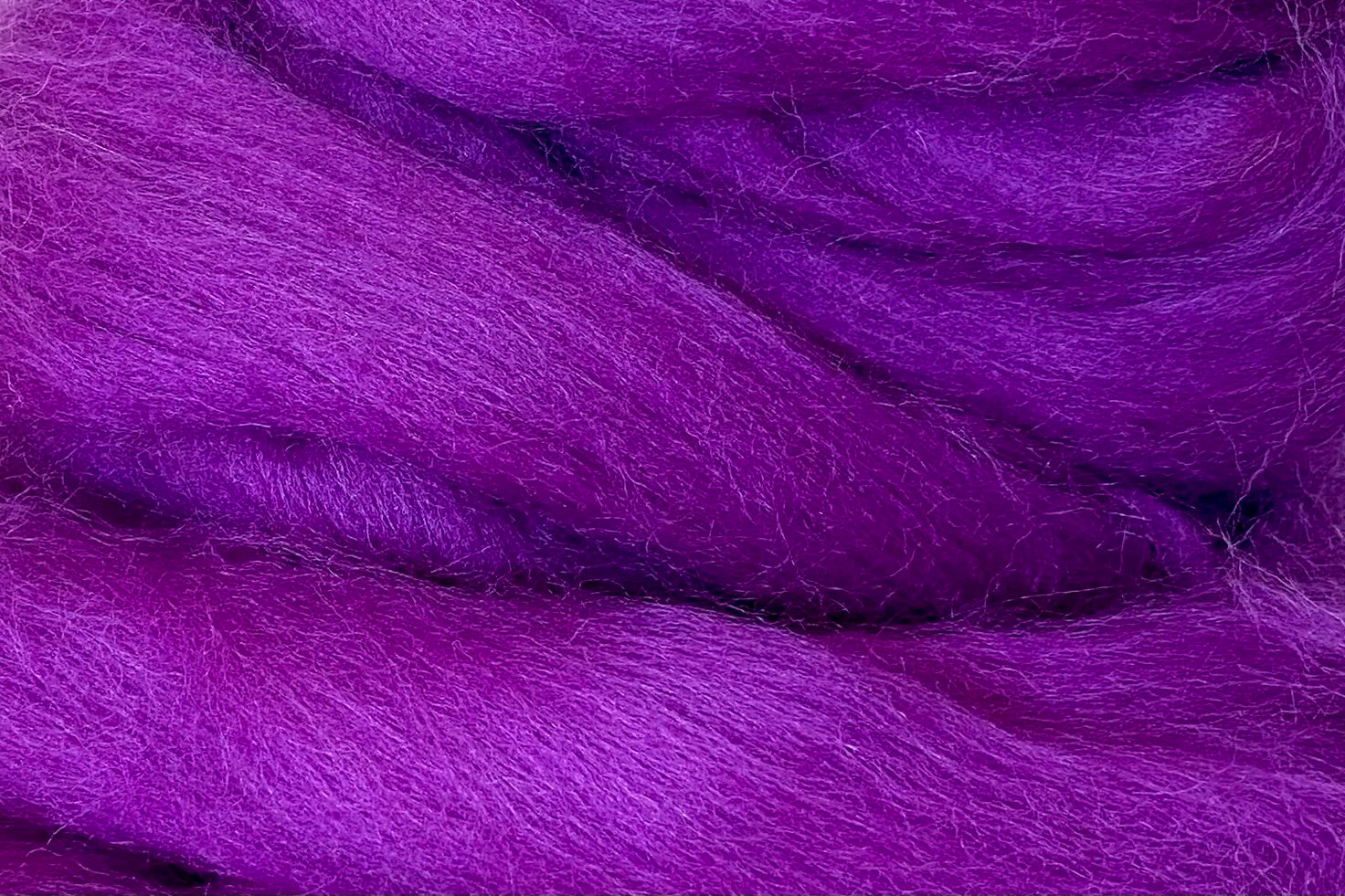 Corriedale Fleece Purple