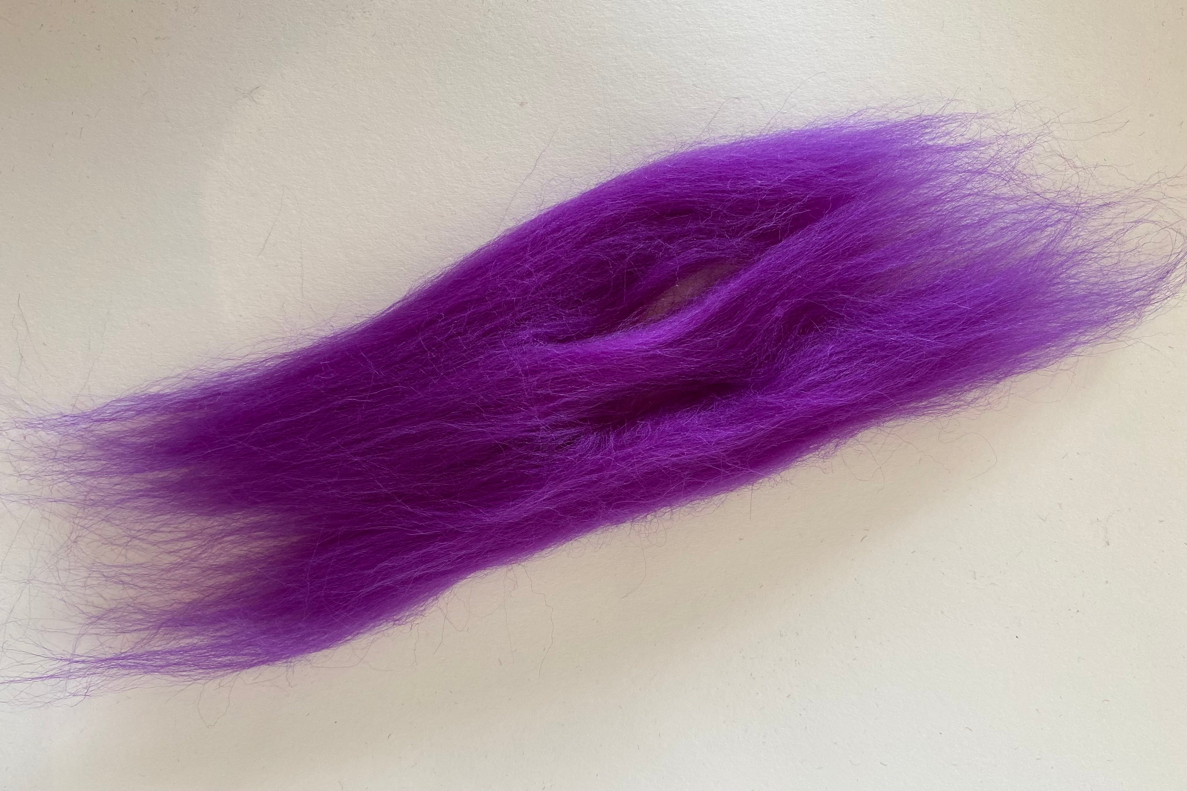 Corriedale Fleece Purple