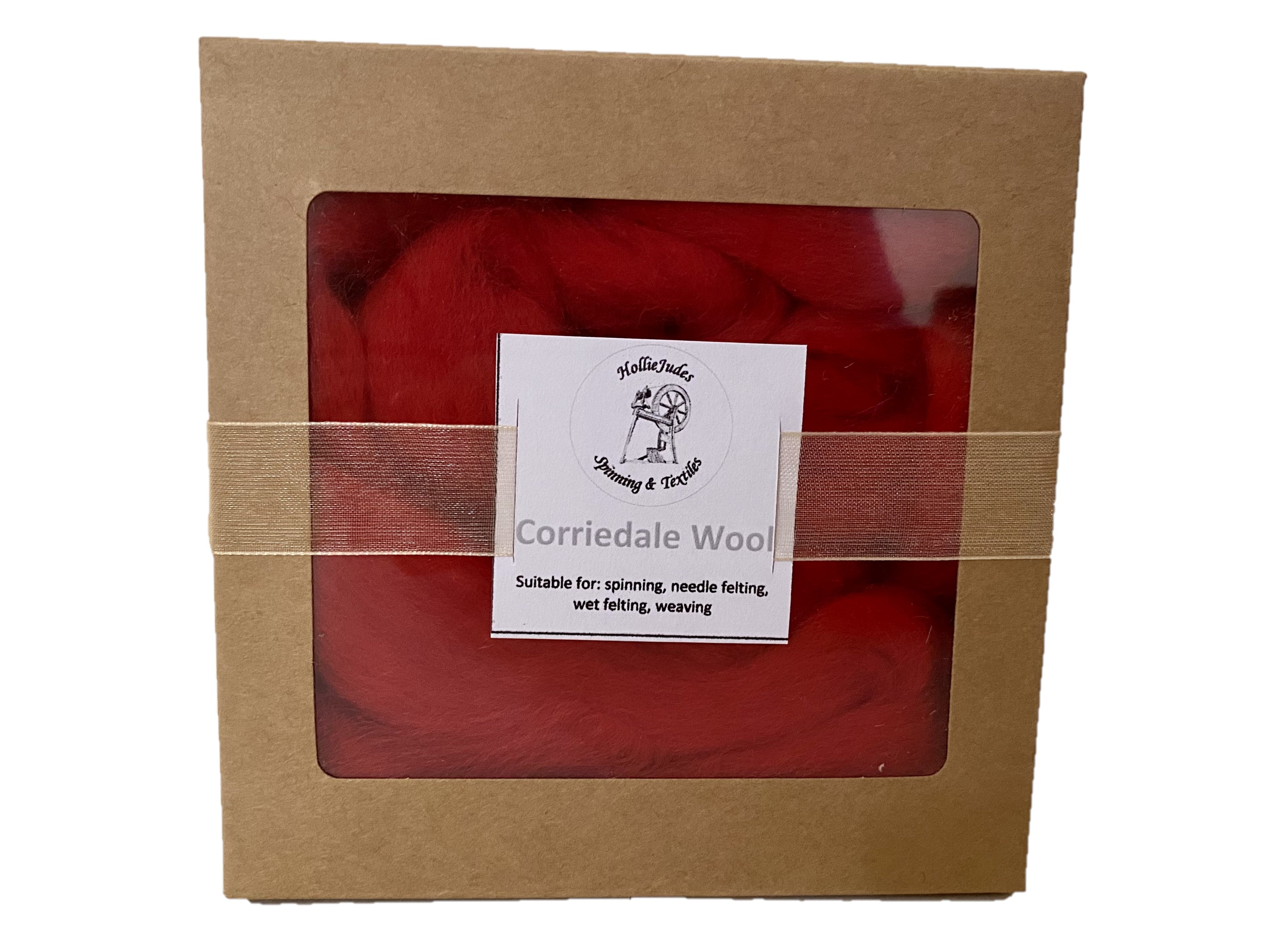 Corriedale Fleece Red