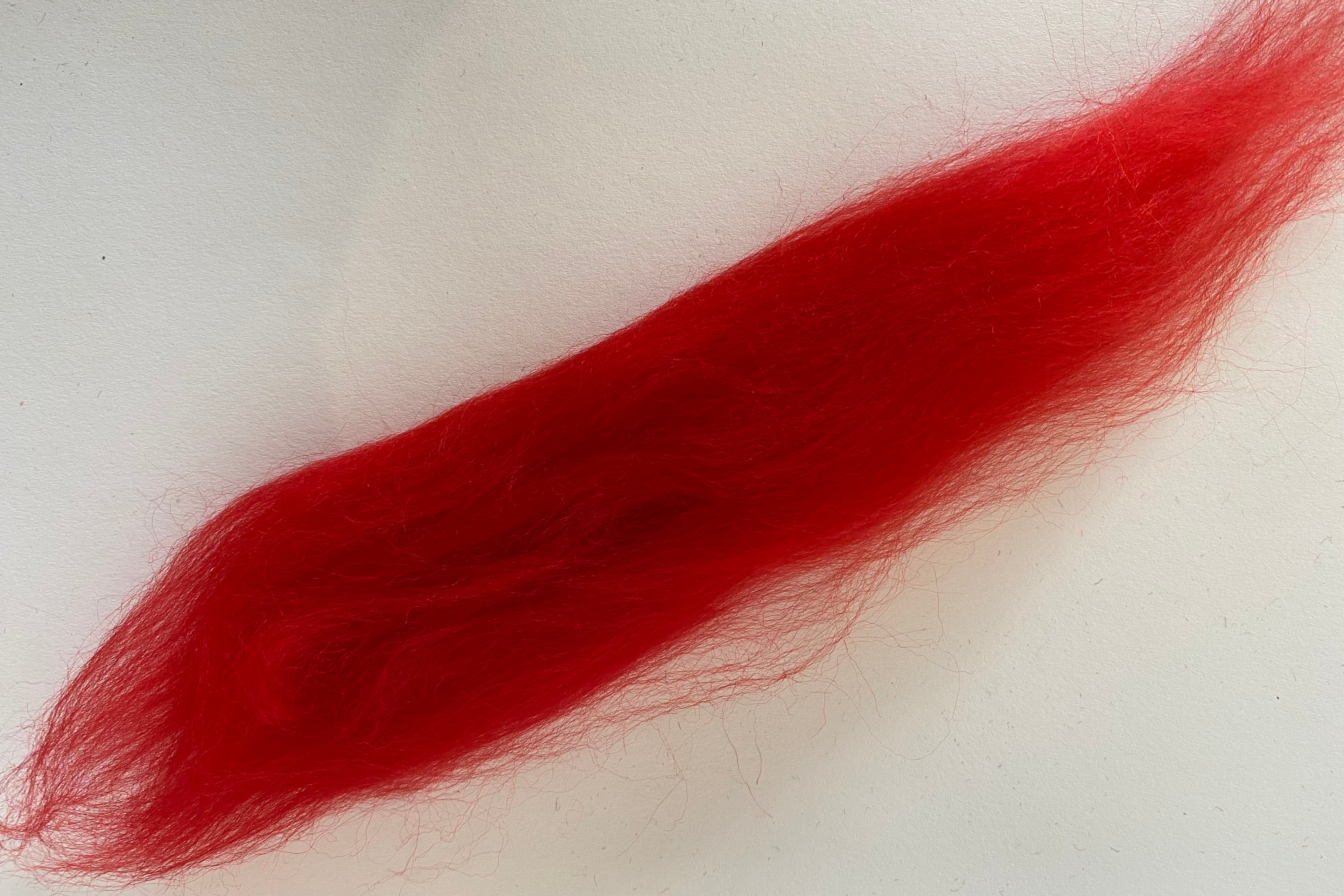 Corriedale Fleece Red