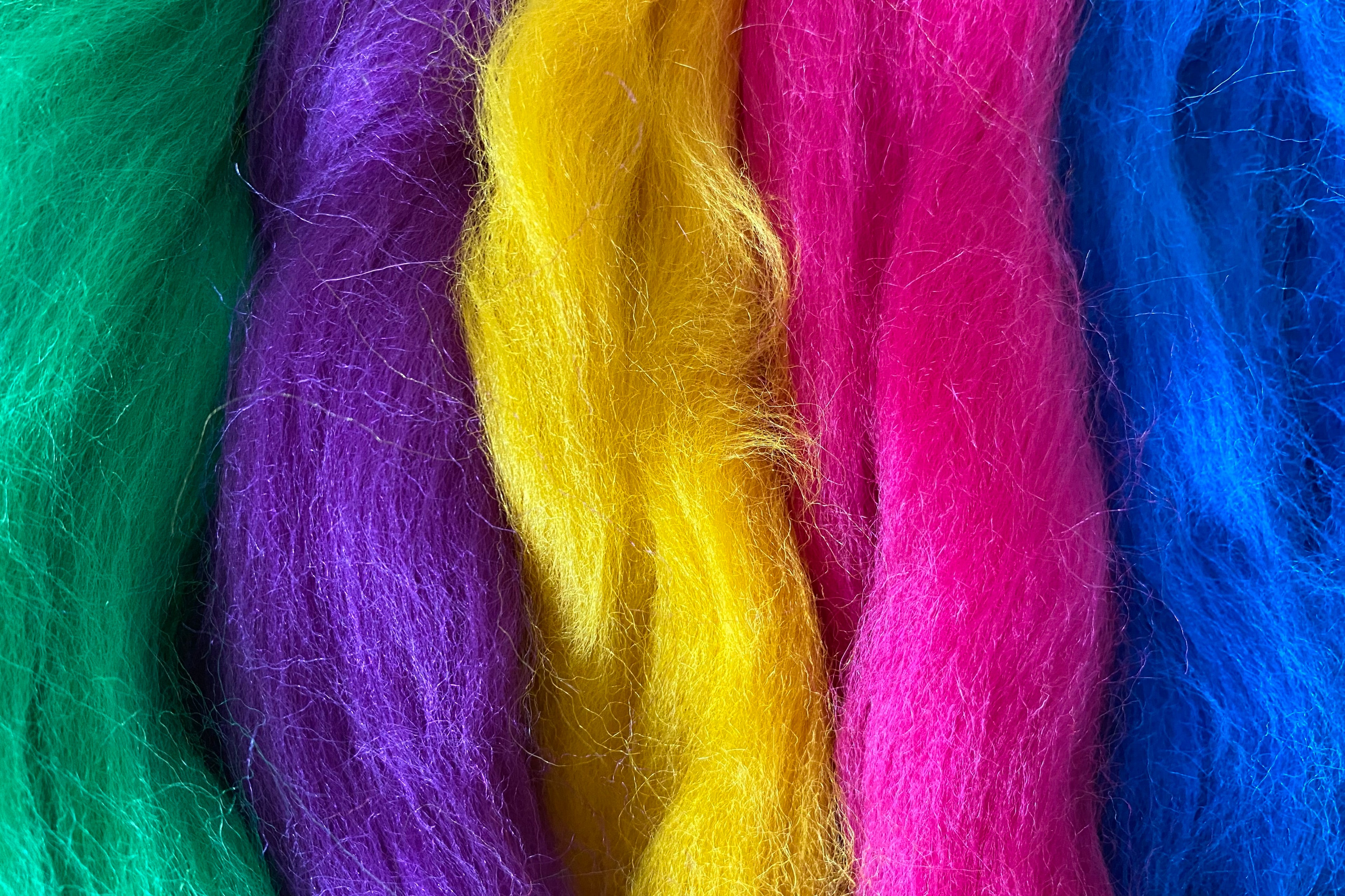 Corriedale Fleece Spring Selection