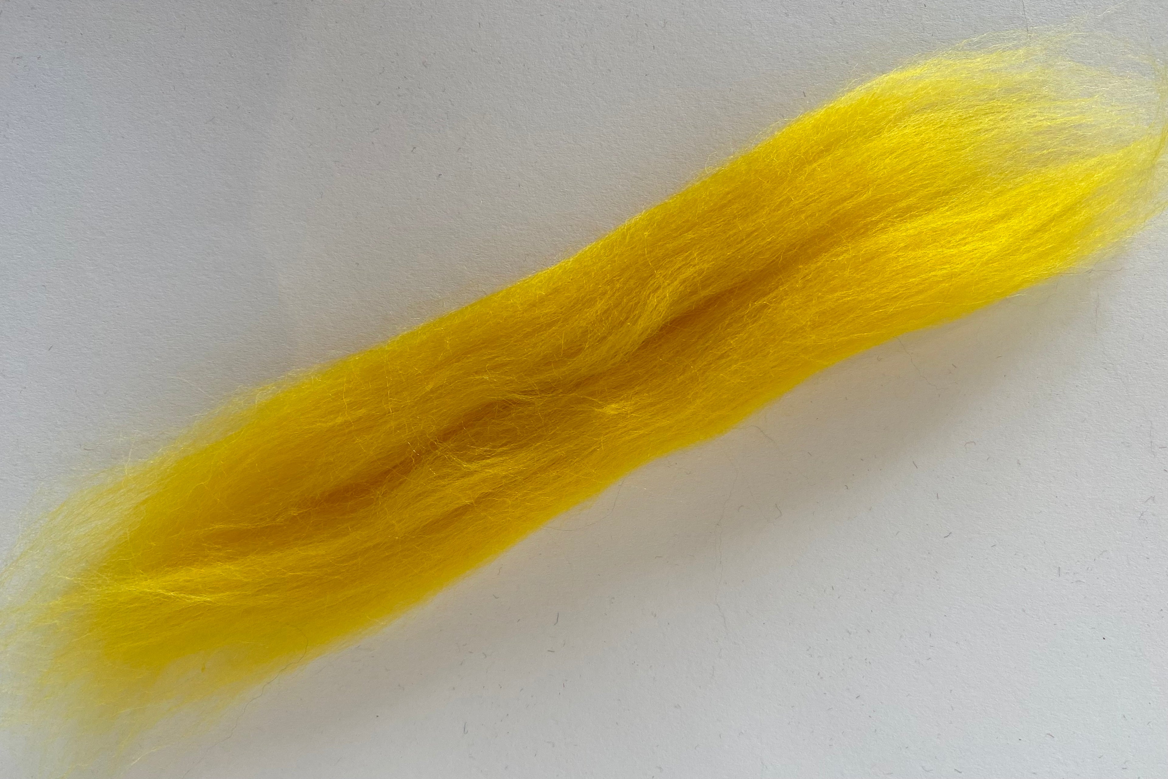 Corriedale Fleece Yellow